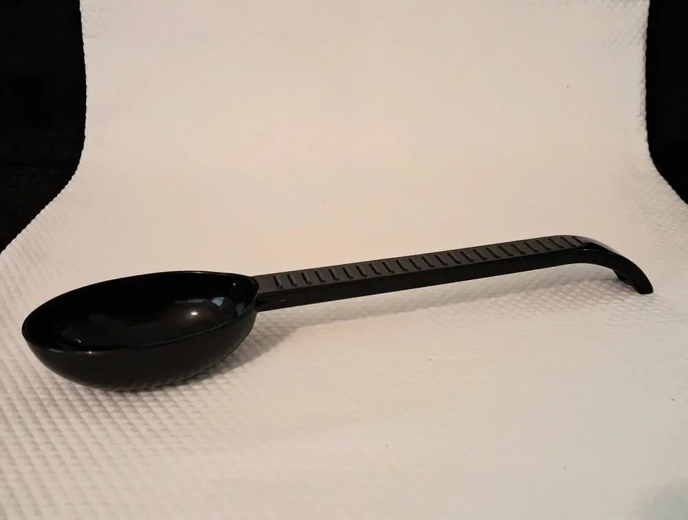 Weight Watchers Black Plastic Half Cup 1/2 Cup Measuring Spoon Scoop Ladle